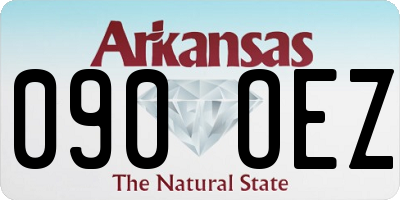 AR license plate 090OEZ