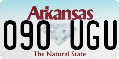AR license plate 090UGU