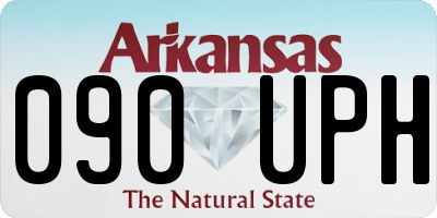 AR license plate 090UPH