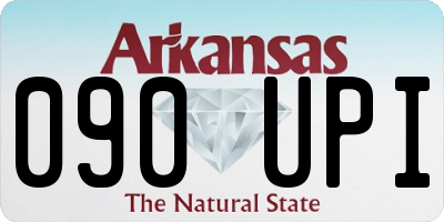 AR license plate 090UPI