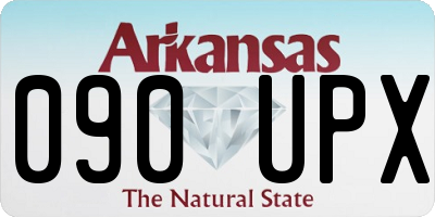 AR license plate 090UPX