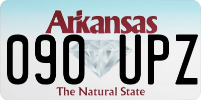 AR license plate 090UPZ