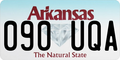 AR license plate 090UQA