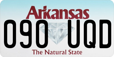 AR license plate 090UQD