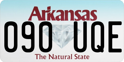 AR license plate 090UQE