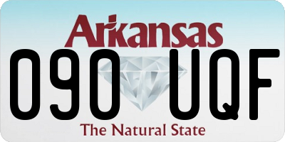 AR license plate 090UQF