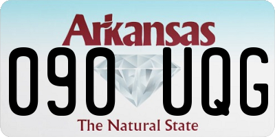 AR license plate 090UQG