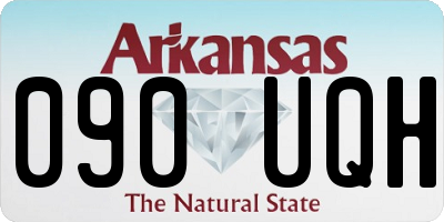 AR license plate 090UQH