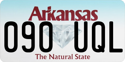AR license plate 090UQL