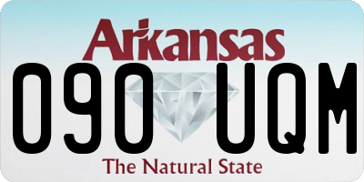AR license plate 090UQM