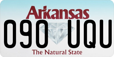 AR license plate 090UQU
