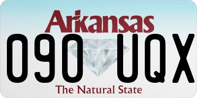 AR license plate 090UQX
