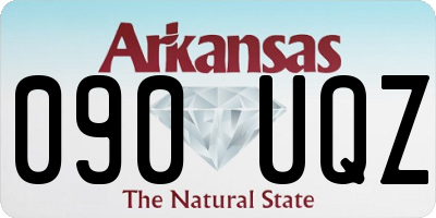 AR license plate 090UQZ