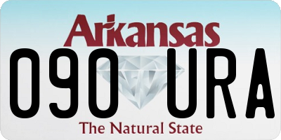 AR license plate 090URA