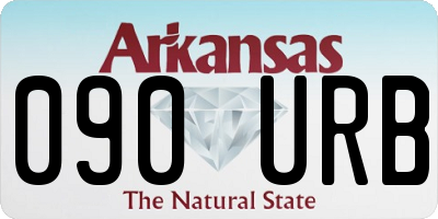 AR license plate 090URB