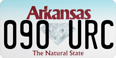 AR license plate 090URC