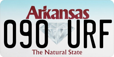 AR license plate 090URF