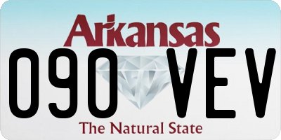 AR license plate 090VEV