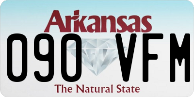 AR license plate 090VFM