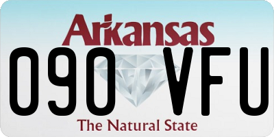 AR license plate 090VFU