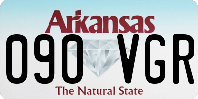 AR license plate 090VGR