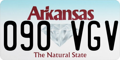 AR license plate 090VGV