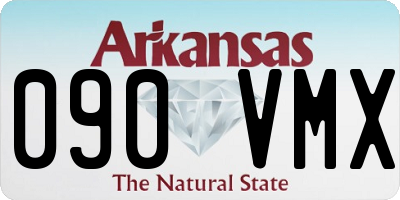 AR license plate 090VMX