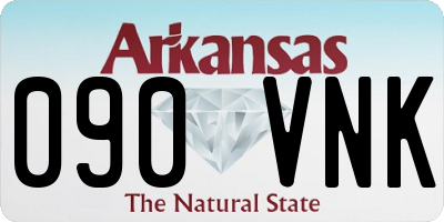 AR license plate 090VNK