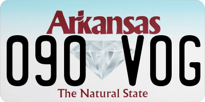 AR license plate 090VOG