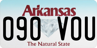 AR license plate 090VOU
