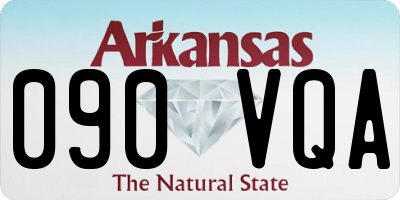 AR license plate 090VQA