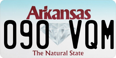 AR license plate 090VQM