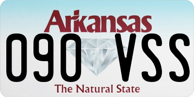 AR license plate 090VSS