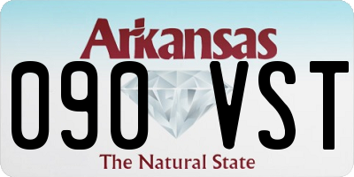 AR license plate 090VST