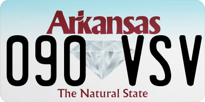 AR license plate 090VSV