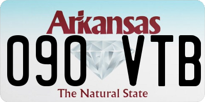 AR license plate 090VTB