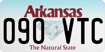 AR license plate 090VTC