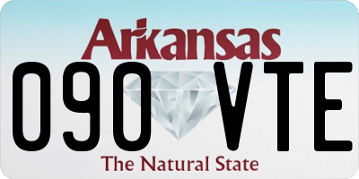 AR license plate 090VTE