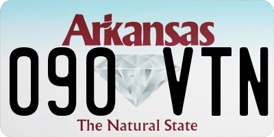 AR license plate 090VTN