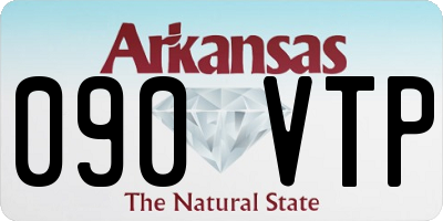 AR license plate 090VTP