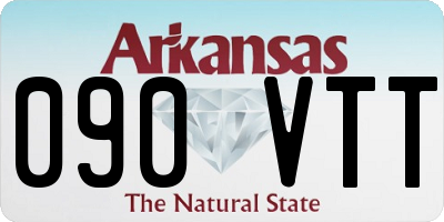 AR license plate 090VTT