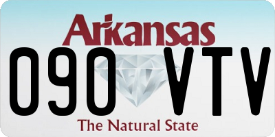 AR license plate 090VTV