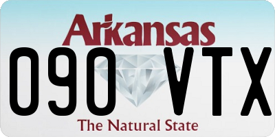 AR license plate 090VTX