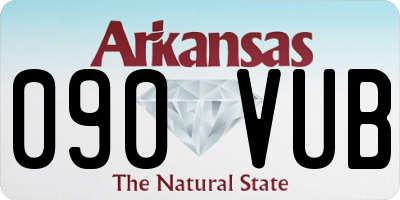 AR license plate 090VUB