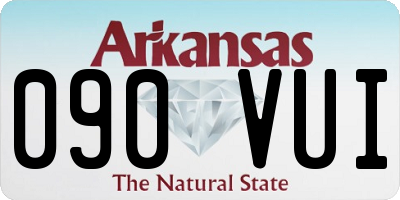 AR license plate 090VUI