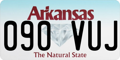 AR license plate 090VUJ