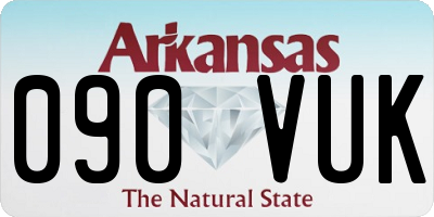 AR license plate 090VUK
