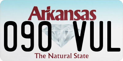 AR license plate 090VUL