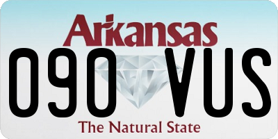 AR license plate 090VUS