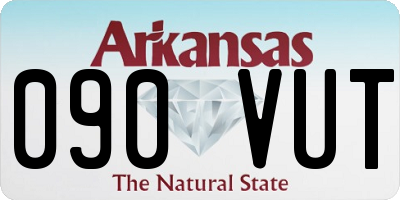 AR license plate 090VUT